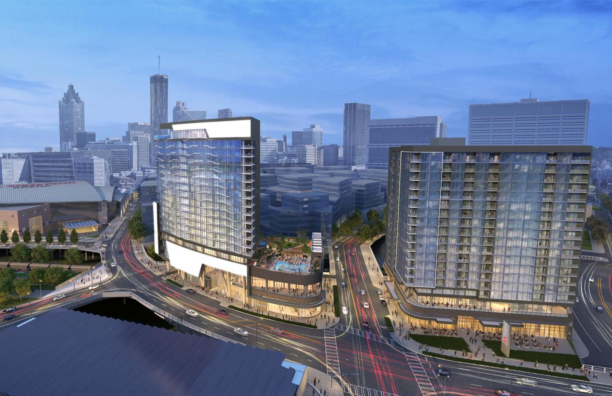 Hotel Phoenix Centennial Yard Atlanta Dış mekan fotoğraf